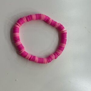 Pink Beaded Bracelet